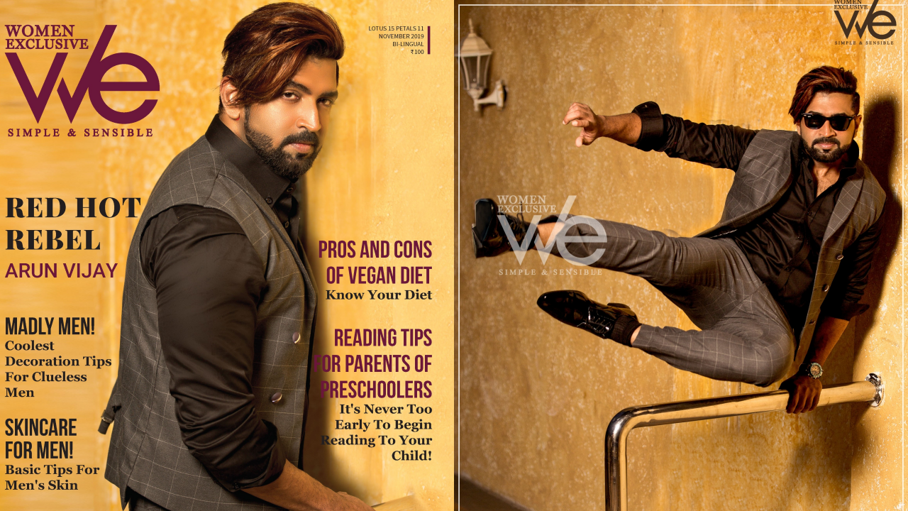 Arun Vijay Exclusive Photoshoot - We Magazine Simple And Sensible